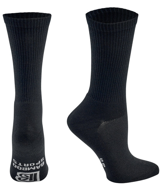 3 Pairs Men's Bamboo Dress Socks Black Seamless Toe %90 Bamboo by Pier Doni