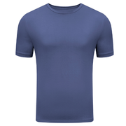 Bamboo Sports Blue / S Men's Bamboo Rayon Crew Neck Tee Shirt