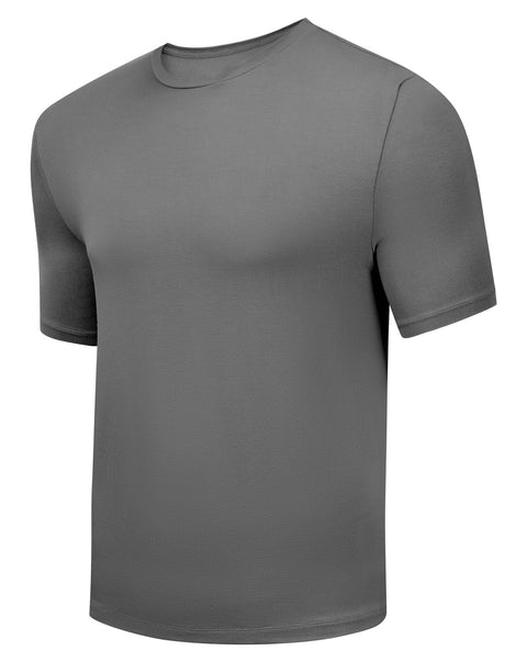 Bamboo Sports Men's Bamboo Rayon Crew Neck Tee Shirt