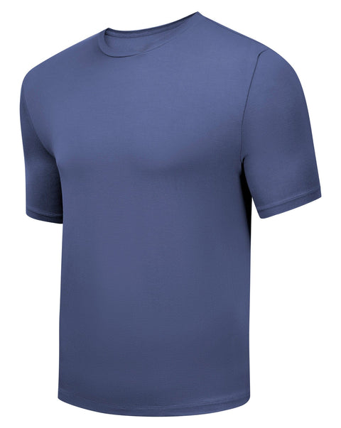 Bamboo Sports Men's Bamboo Rayon Crew Neck Tee Shirt