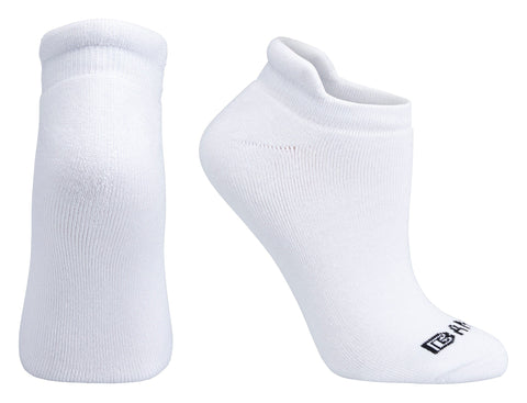 Bamboo Sports New Premium No Show Socks, Pack of 4