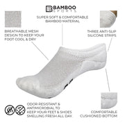Bamboo Sports Socks Bamboo Sports Invisible No Show Socks